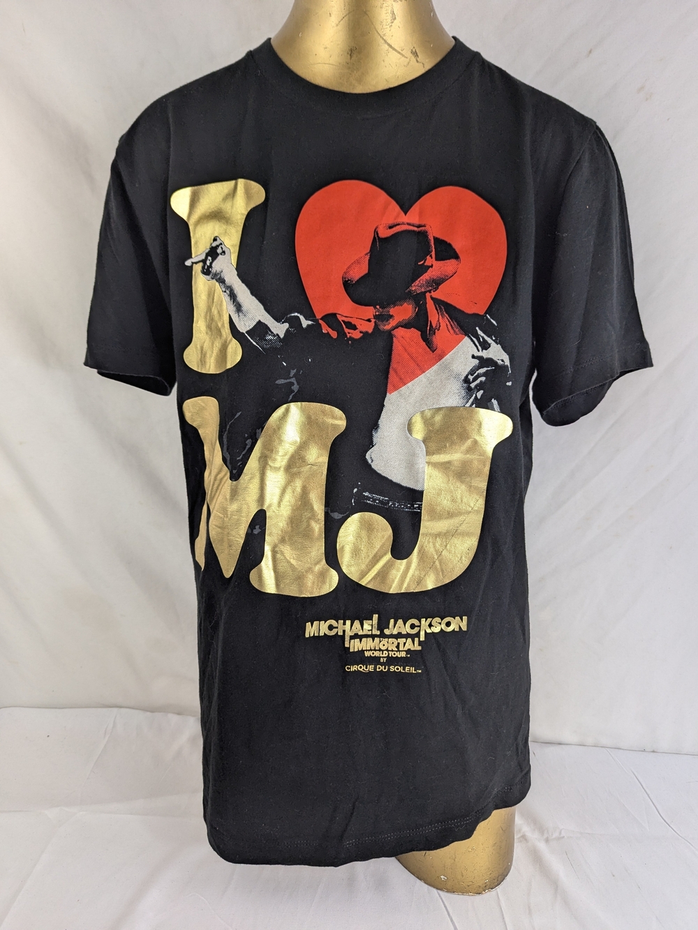 Michael Jackson ONE BlackT-shirt Cirque du Soleil Las Vegas Medium